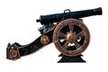1812 war russian vintage cast iron gun or cannon