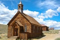 1880 Ghost town church Royalty Free Stock Photo