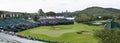 18th Hole - Elevated Panoramic View Royalty Free Stock Photo
