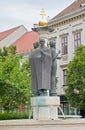 1921 fountain, Sopron Royalty Free Stock Photo