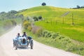 A 1925 BUGATTI Type 35 A at 1000 Miglia