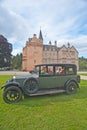 1929 Rolls Royce at Brodie Castle. Royalty Free Stock Photo