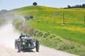 A 1934 green MG K3