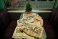 1940 newspaper Royalty Free Stock Photo