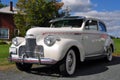 1940 White Chevrolet Master Royalty Free Stock Photo