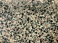 1950s: black white and brown terrazzo Royalty Free Stock Photo