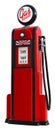 1950s gas pump Royalty Free Stock Photo