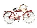 1952 Deluxe Bicycle Royalty Free Stock Photo