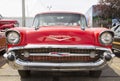 1957 Red Chevy Nomad Front View Royalty Free Stock Photo