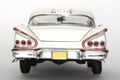 1958 Chevrolet Impala metal scale toy car backview Royalty Free Stock Photo