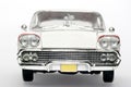 1958 Chevrolet Impala metal scale toy car frontview