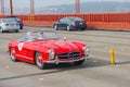 1958 Mercedes Benz 300SL Roadster Royalty Free Stock Photo