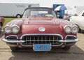 1960 Chevy Corvette Convertible Front View