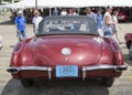 1960 Chevy Corvette Convertible Rear View