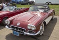 1960 Chevy Corvette Convertible Side View