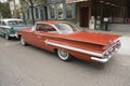 1961 restored red Chevy Impala Royalty Free Stock Photo