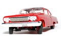 1962 Chevrolet Belair metal scale toy car front Royalty Free Stock Photo