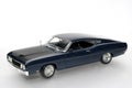 1969 Ford Torino Talladega metal scale toy car #2 Royalty Free Stock Photo