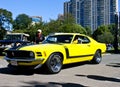 1970 Ford Mustang Boss 302 Royalty Free Stock Photo