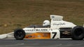 1973 F1 Champion McLaren racing car at speed