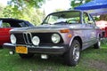 1974 BMW 2002 antique car Royalty Free Stock Photo