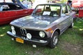 1974 BMW 2002 antique car Royalty Free Stock Photo
