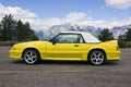 1991 Ford Mustang Convertible Yellow