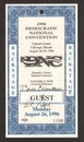 1996 Democratic Convention Ticket