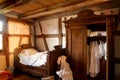 19th century bedroom Royalty Free Stock Photo
