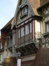 19th century frontage 1 , Deauville, France Royalty Free Stock Photo