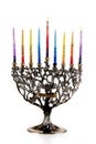 1st day of Chanukah Royalty Free Stock Photo