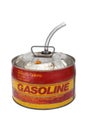 2.5 gallon gas can Royalty Free Stock Photo