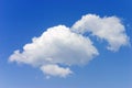 2 Clouds Royalty Free Stock Photo