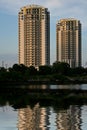 2 condo towers