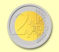 2 Euros Coin