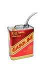 2 gallon metal gas can Royalty Free Stock Photo