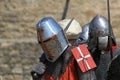 #2.Medieval Knight. Royalty Free Stock Photo