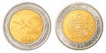 2 Peruvian nuevo sol coin