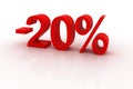 20 percent discount