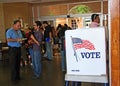 2008 US Presidential voting day in border city