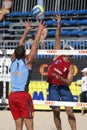 2009 FIVB CEV Lausanne Beach Volley Tournament Royalty Free Stock Photo