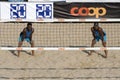 2009 FIVB CEV Lausanne Beach Volley Tournament Royalty Free Stock Photo