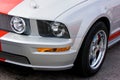 2009 Ford Mustang GT Silver & Red