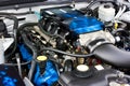 2009 Ford Mustang Saleen Engine Royalty Free Stock Photo