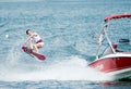 2009 Putrajaya Waterski World Cup Women Shortboard Royalty Free Stock Photo