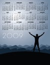 2009 Success Calendar Royalty Free Stock Photo