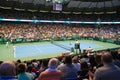 2009 Tennis Davis cup - Israeli team serve Royalty Free Stock Photo