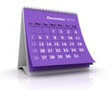 2010 Calendar. December Royalty Free Stock Photo