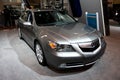 2010 Grey Acura TL at the Toronto Auto Show Royalty Free Stock Photo