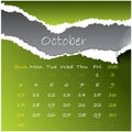 2010 october Royalty Free Stock Photo